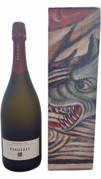 Prosecco Brut DOC - Magnum - Astucciato - Peruzzet - Casa Roma - ETICHETTA DANNEGGIATA