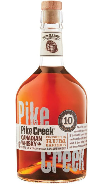 Whisky Pike Creek 10 Y.O. Rum Barrel Finish 70cl - Corby