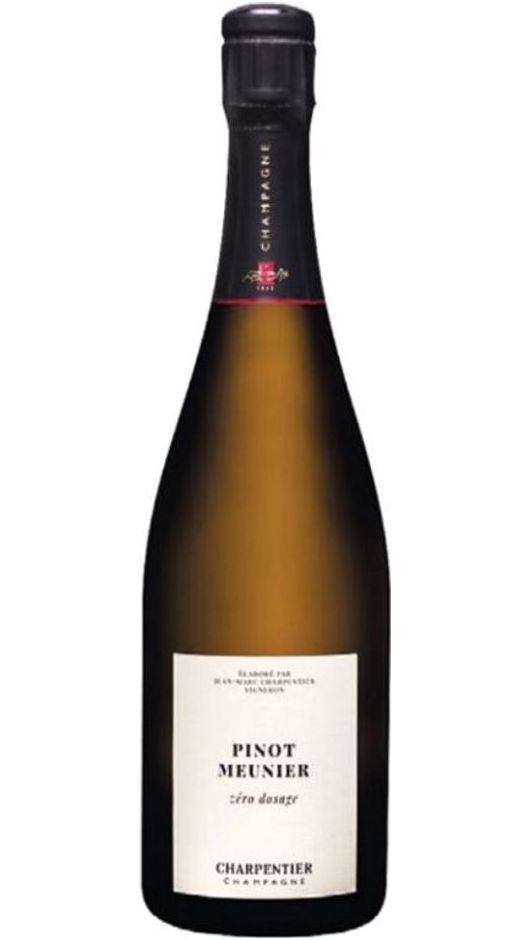 Champagne Pinot Meunier Zero Dosage - Charpentier