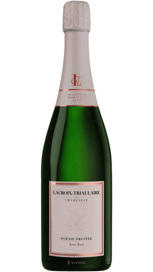 Champagne Poesie Fruitee Rose’ Extra Brut - Lacroix - Triaulaire