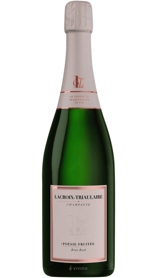 Champagne Poesie Fruitee Rose’ Extra Brut - Lacroix - Triaulaire