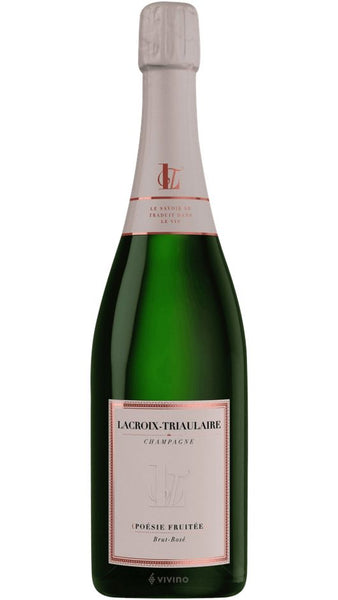 Champagne Poesie Fruitee Rose’ Extra Brut - Lacroix - Triaulaire