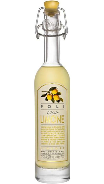 Elisir Limone Baby 10cl - Confezione da 12 Mignon - Poli
