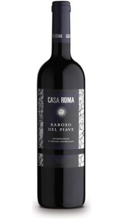 Raboso del Piave DOC - Casa Roma - Ohne Etikett - BESCHÄDIGTES ETIKETT