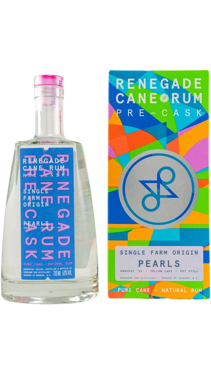 Rum Single Farm Origin Pearls Flats Pot Still 70cl - Renegade