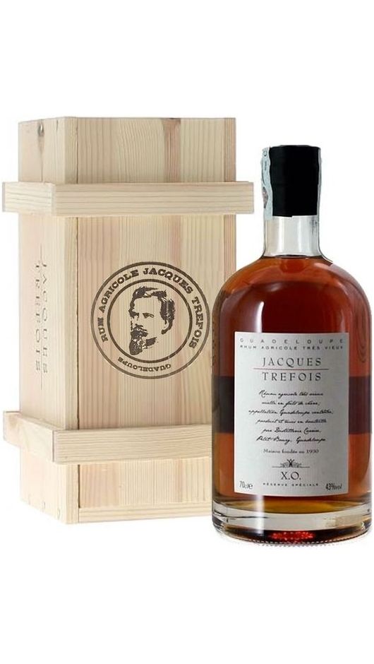 Rum Agricole X.O 70cl - Cassa di Legno - Jacques Trefois