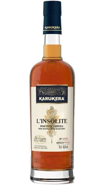 Rhum Agricole L’Insolite Vieux 70cl - Karukera