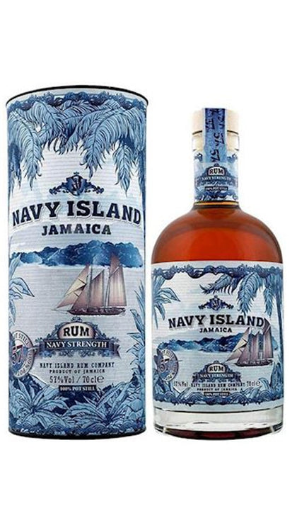 Rhum Navy Island Jamaica Strenght 70cl - Tubo