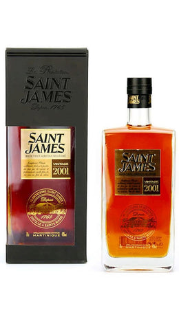 Rhum St.James V.Agricole Millesime 2001 70cl