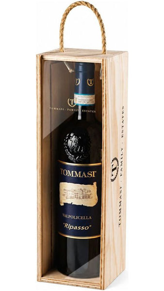 Ripasso della Valpolicella Superiore DOC - Cassa di Legno e Plexiglass - Tommasi