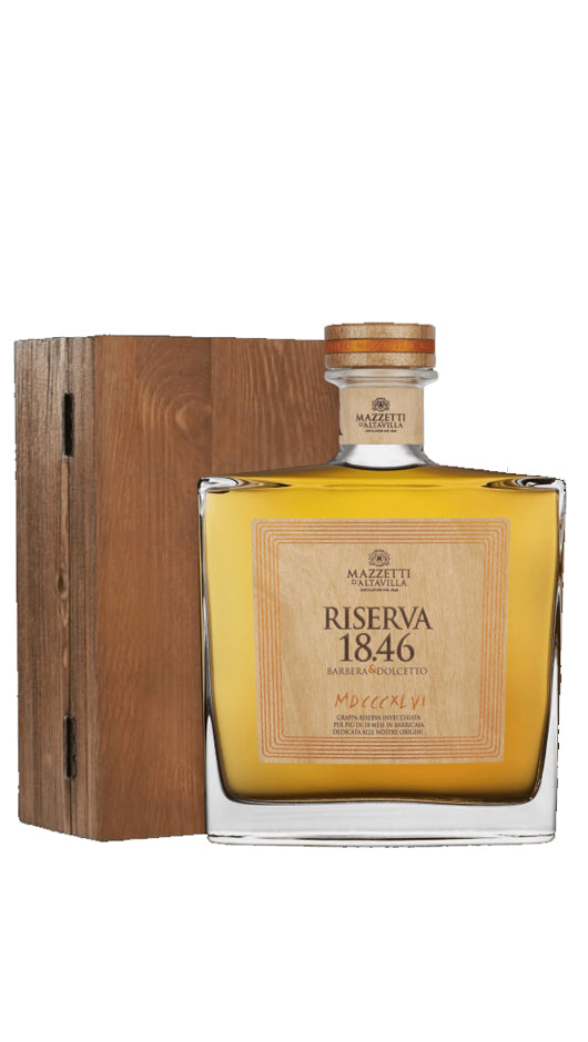 Grappa Mazzetti Riserva 18.46 70cl Legno