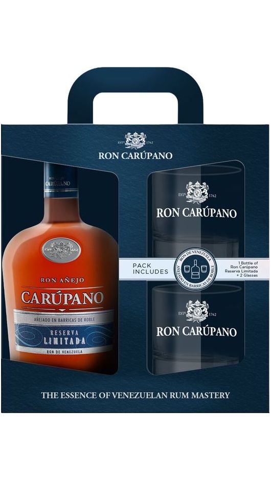 Special Pack - Rum Reserva Limitada + 2 bicchieri - Carupano