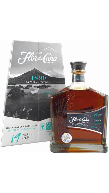 Rhum Flor De Cana 19Y 70cl - Geschenkbox