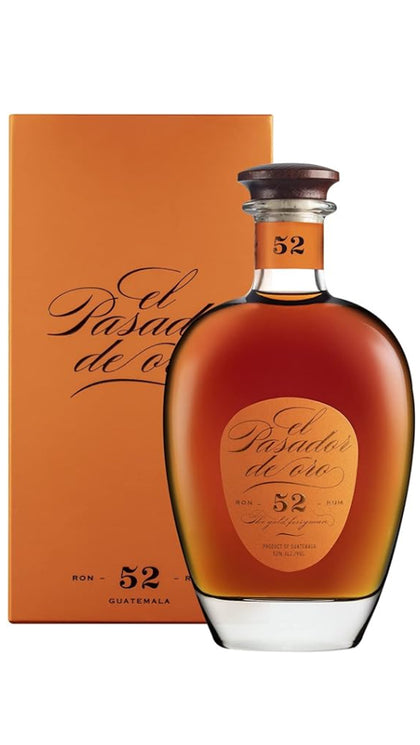 Rum El Pasador De Oro 52 70cl - Eingepackt