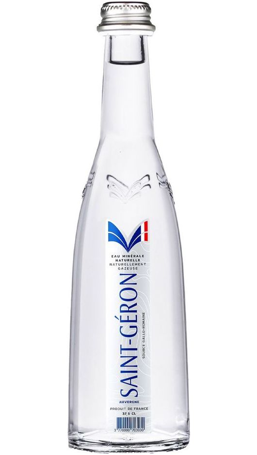 Acqua Saint Géron Gasata - Confezione 75cl x 12 Bottiglie