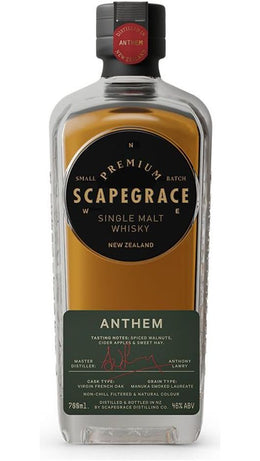 Whisky Single Malt Anthem - Scapegrace