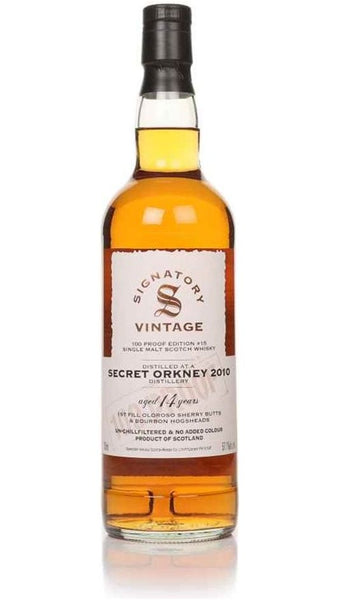 Whisky Secret Orkney 2010 14 yo 100 Proof 70cl - Signatory