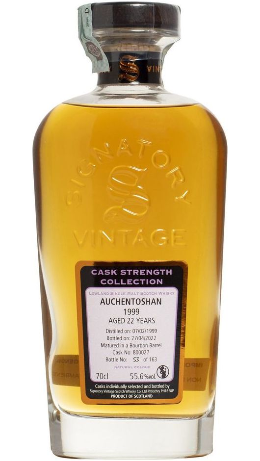 Whisky Auchentoshan 1999 22 yo Cask Strength 70cl - Signatory