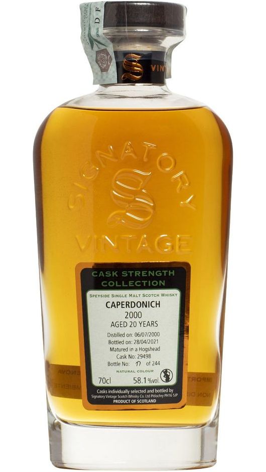 Whisky Caperdonich 2000 20 yo Cask Strength 70cl - Signatory