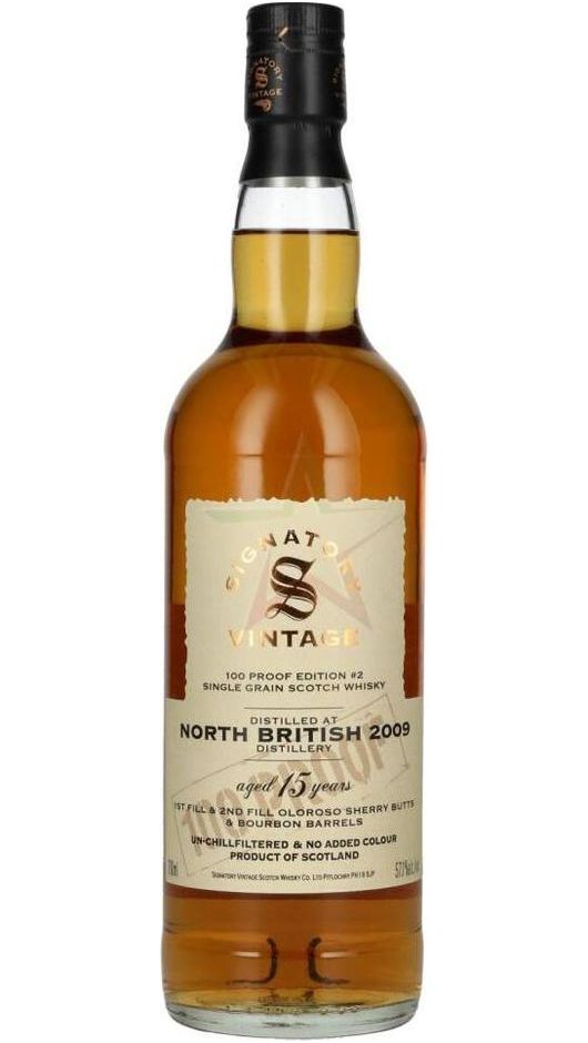Whisky North British 2009 15 yo 100 Proof 70cl - Signatory