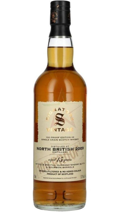 Whisky North British 2009 15 yo 100 Proof 70cl - Signatory