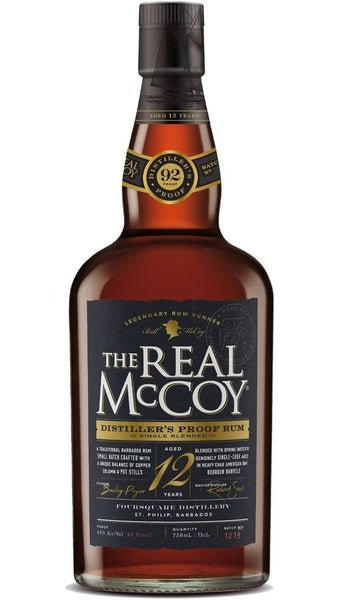 Rum 12 yo Distiller’s Proof 70cl - The Real Mccoy