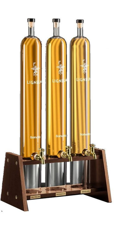 Tris D’Elite - Grappa Cru Italiae Riserva Tonneaux 50 cl Grappa Prosecco Riserva Tonneaux 50 cl Grappa Moscato Riserva Tonneaux 50 cl - Bonollo