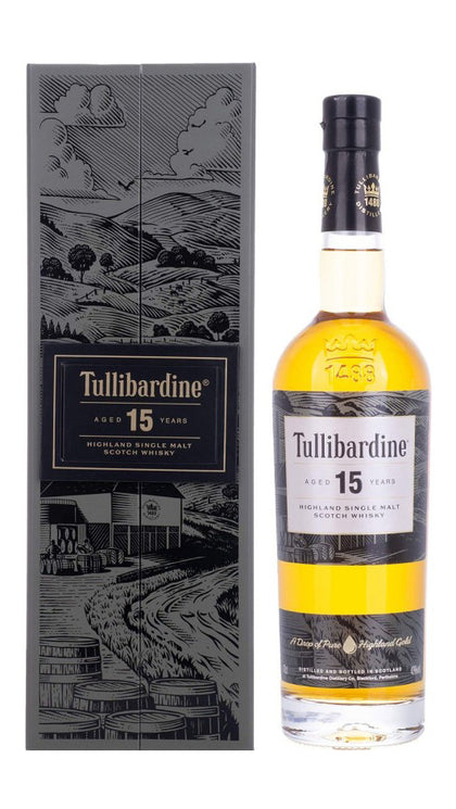 Whisky Tullibardine 15 Years 70cl - Coffret Cadeau