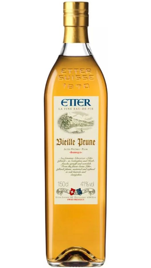 Distillato Invecchiato di Prugne - Vieille Prune 70cl - Astucciato - Etter