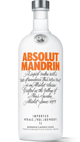 Vodka Absolut Mandrin 100cl