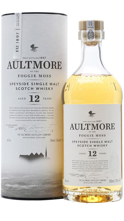 Whisky Aultmore 12 Years 70cl - Tubo