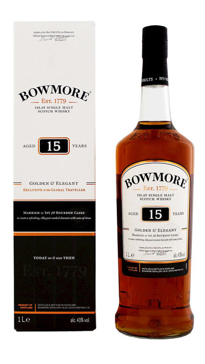 Whisky 15 Years G&E 1l - Astucciato - Bowmore