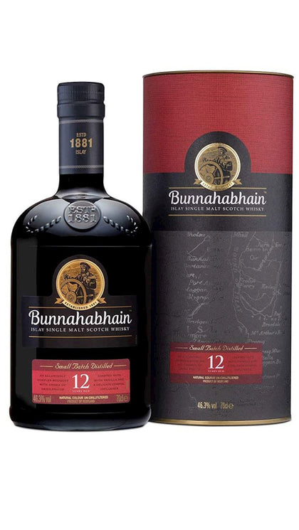 Whisky Bunnahabhain 12 Years 70cl - Tubo
