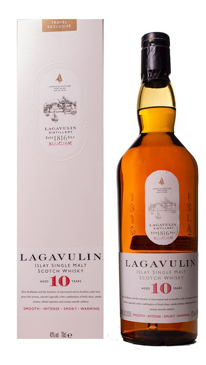 Whisky Lagavulin 10Y 70cl - Geschenkbox