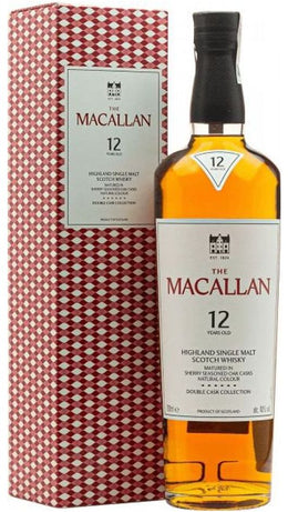 Whisky Macallan 12Y Double Cask 70cl - Giftbox