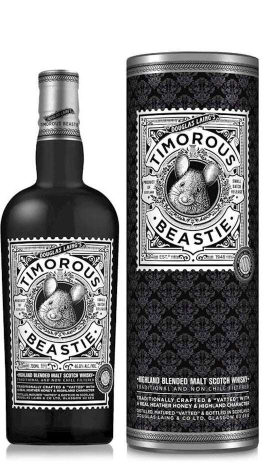 Whisky Timorous Beastie 70cl - Coffret Cadeau