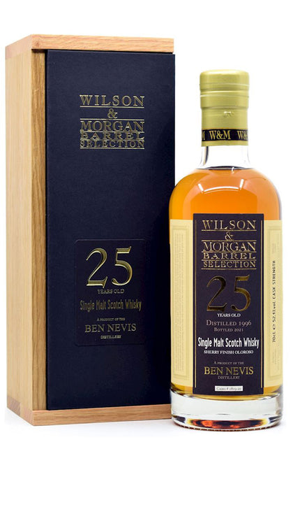Whisky W&M Ben Nevis 25Y 1996-2021 70cl - Boxed