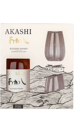 Special Pack - Whisky Blended + 2 Bicchieri - Akashi