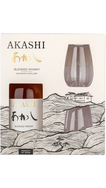 Special Pack - Whisky Blended + 2 Bicchieri - Akashi