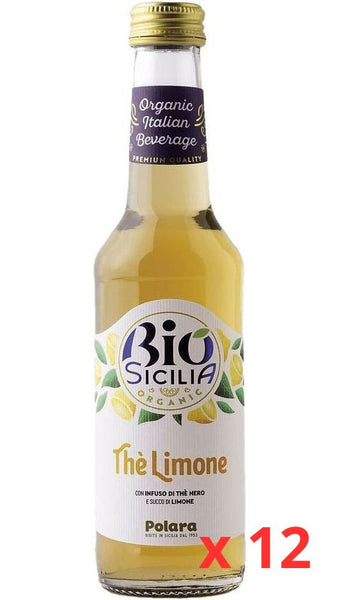 Polara Thè Limone Bio Sicilia - Confezione cl. 28 x 12 Bottiglie