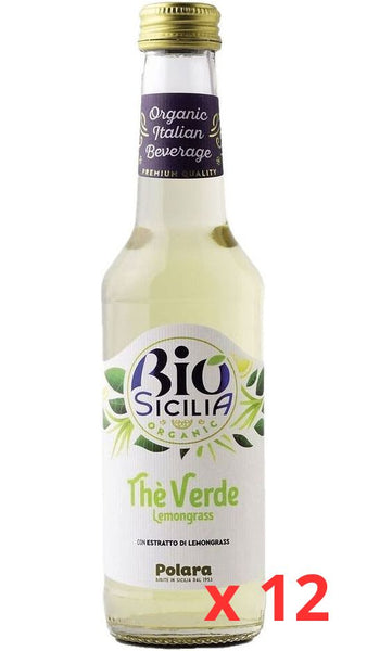 Polara Thè Verde Bio Sicilia - Confezione cl. 28 x 12 Bottiglie