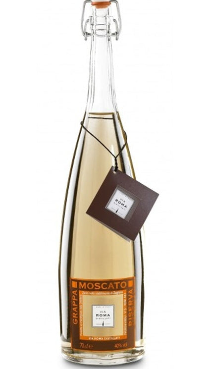 Grappa Zanin Moscato Riserva Via Roma 70cl