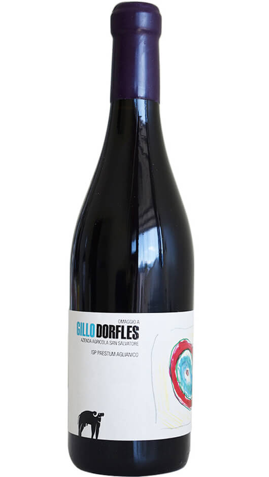 Aglianico Paestum IGP 2016 - Gillo Dorfles - San Salvatore 1988 Bottle of Italy