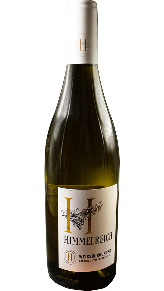 Alto Adige Valle Venosta Pinot Bianco DOC - Weissburgunder - Himmelreich Bottle of Italy
