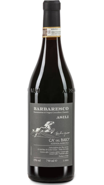 Barbaresco Cru Asili DOCG 2017 - Cà del Baio Bottle of Italy