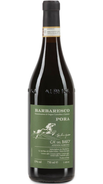 Barbaresco Cru Pora DOCG 2016 - Cà del Baio Bottle of Italy