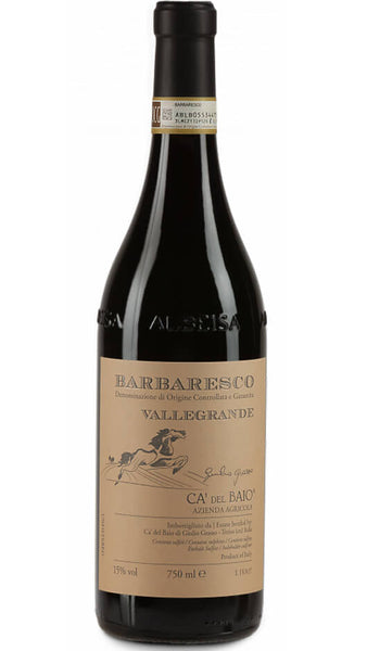 Barbaresco Cru Vallegrande DOCG 2018 - Cà del Baio Bottle of Italy