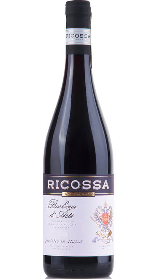 Barbera d'Asti DOCG 2018 - Ricossa Bottle of Italy