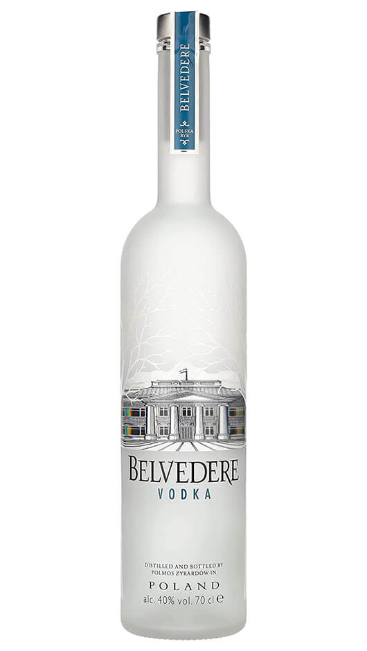 Belvedere Vodka 70cl - Belvedere Bottle of Italy
