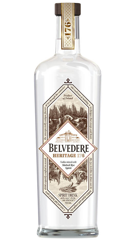 Belvedere Heritage 176 70cl - Belvedere Bottle of Italy